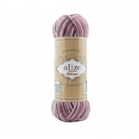 ALIZE SUPERWASH ARTISAN 9011 лиловый/молочный